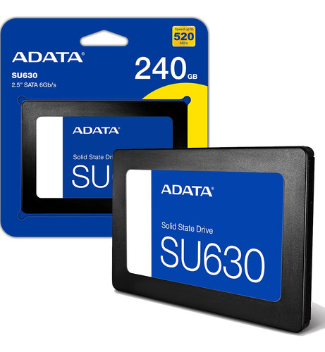 Disco Estado Sólido Ssd 240gb Adata Su630 Sata Nand 3d Qlc