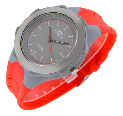 Reloj Montreal Hombre Ml1423 Aro Giratorio Resist Al Agua