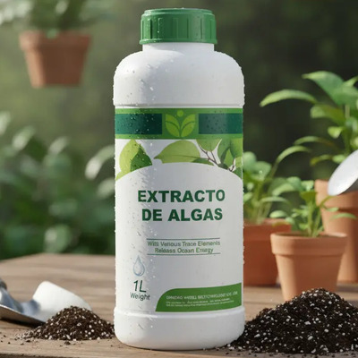 1 L Fertilizante Orgánico Extracto Algas Marinas Aminoacidos | Meses sin interés