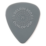 Púas Para Guitarra Jim Dunlop Delrin 500 Prime Grip, 71 Mm