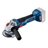 Esmerilhadeira Angular Sem Fio Bosch Professional Gws 18v-10 Azul 1000 W + Acessório