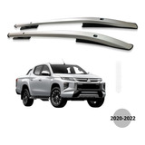 Rieles Laterales Originales Mitsubishi L200 2016-2019 Plata