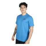 Remera Under Armour Sportstyle Hombre Training Azul