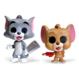 Combo De Muñecos Tom Y Jerry X2. Figuras Tom Y Jerry