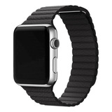 Pulseira Couro Loop Magnetica Para Apple Watch 8 45mm Serie8