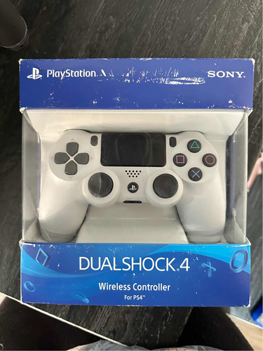 Control Glaciar White Playstation 4 Ps4 Colección Dualshock