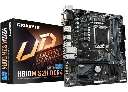 Motherboard Gigabyte H610m S2h Ddr4 Intel 12va Gen !