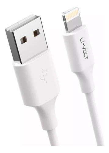 Cable Para iPhone 1 Metro Carga Rápida 2.4a U-volt Lightning