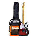 Guitarra Eléctrica Sx Telecaster Con Amplificador Y Mas