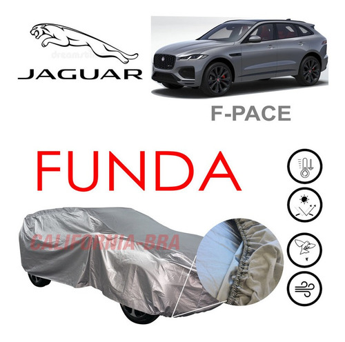 Funda Cubierta Lona Cubre Jaguar F Pace 2023
