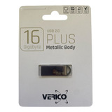 Memoria Usb Verico (1udov-rcsyg3-nn) 16gb Plus Metalica /v