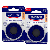 Pack De 2 Cintas Piel Microporosa Curitas