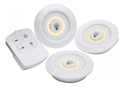 Luces Led Inalambricas Autoadhesivas Control Remoto Entrega