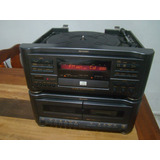 Rádio Toca Disco Tape Cd , Sharp  R70 Cdx , Ler Descrição 