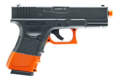 Airsoft Co2 Glock G19 Gen 3 Sb199 Naranja/negro 6mm Xchws P
