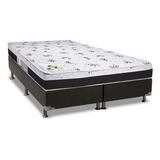 Cama Box Queen: Colchão Anatômico Luckspuma D33/ag65  Aspen