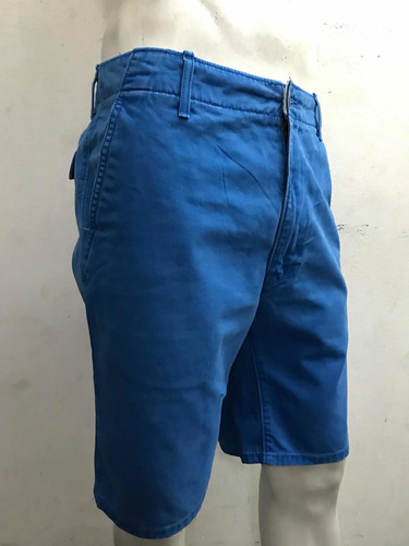 Bermuda Levis Chino De Gabardina Talle Large