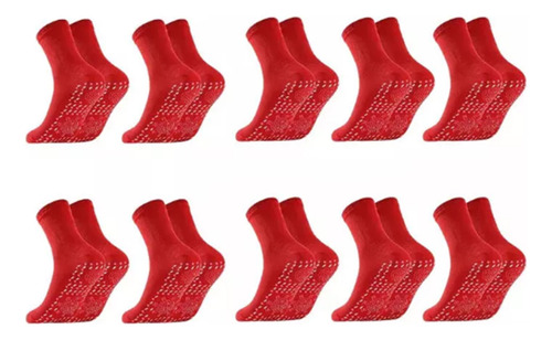 10 Pares De Calcetines De Terapia Magnética Para Masaje Con