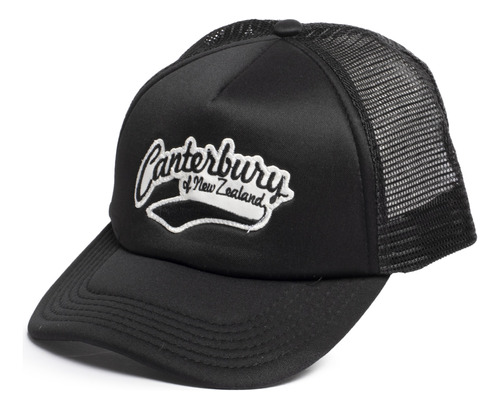 Gorra Canterbury Trucker Unisex Training Negro