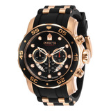 Reloj Invicta 30825 Pro Diver Para Hombre En Oro Rosa
