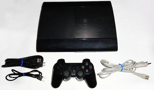 Playstation 3 Slim 160gb + Joystick + Juegos - Local Gtia