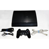 Playstation 3 Slim 160gb + Joystick + Juegos - Local Gtia