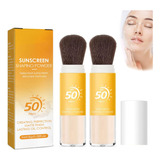 Bloqueador Solar Para Maquillaje Polvo Fijador De Protección