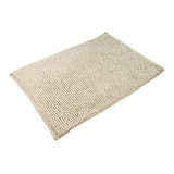 Alfombra De Baño Antideslizante Micro Fibra Shaggy 