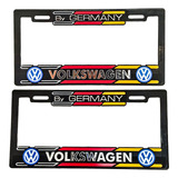  Portaplacas Premium Volkswagen By Germany Juego 2 Piezas
