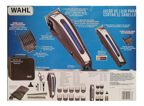  Kit Para Cortar Cabello De Lujo Wahl Msi