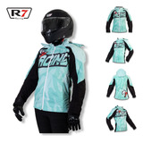 Chamarra Para Motociclista  R7 Racing Para Dama