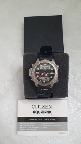 Citizen Aqualand C500 Titânium Usado 