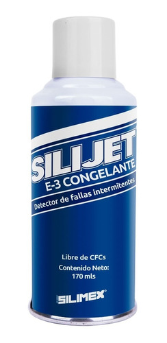 Congelante En Aerosol Silimex Silijet E3 De 170 Ml