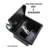 Caixa De Tomadas Com 2 Tomadas 10a 1 Usb Dados E 1 Rj45