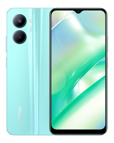 Celular Realme C33 4gb Ram 128gb Rom 5000mah Sim Doble 50pm Color Aqua Blue