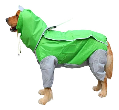 Capa Impermeable De Lujo Para Lluvia Para Perro Talla Xl