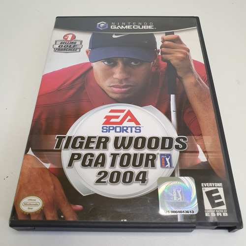 Dvd Tiger Woods Pga Tour 2004 Nintendo Game Cube - D0064