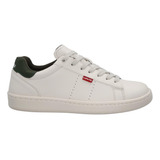 Tenis Levis L2223611 Casuales Para  Hombre Clásicos Blanco