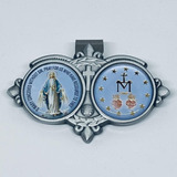 Amazing Saints Miraculous Medal Auto Visor Clip Accesorio