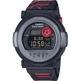 Relógio Casio G-shock G-b001mva-1dr *bluetooth Cor Da Correia Preto Cor Do Bisel Prateado Cor Do Fundo Preto