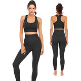 Conjuntos De Entrenamiento Para Mujer, 2 Piezas De Leggings