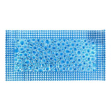 Antideslizante Para Bañera Pvc Spum 50x100 Cm Color Azul