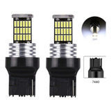 Par Led Canbus 7440 Blanco 6000k Para Reversa, Cuartos, Stop