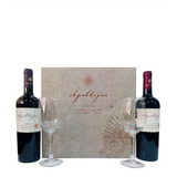 Pack Vino Apaltagua Cabernet Sauvignon +carmenere +2 Copas 