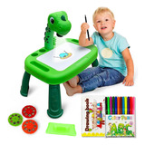 Mesinha Projetora De Desenhos Infantil Dinossauro Zoop Toys