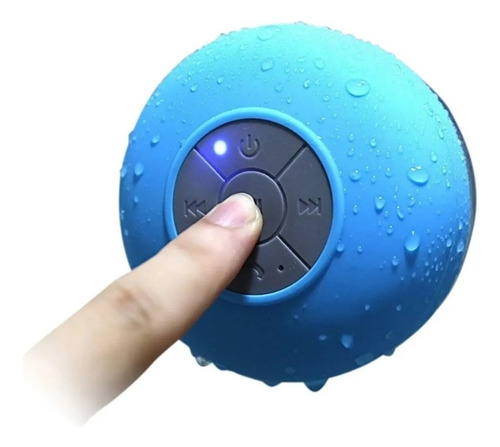 Parlante Para Duchas Con Bluetooth Resistente Al Agua