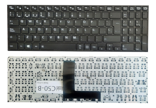 Teclado Toshiba C50-b C50d-b C55-b C55d-b C70-b C55d-b5214 S