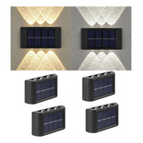 Lampara De Pared Led Muro Luz 4 Piezas