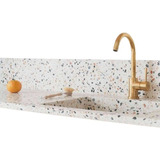 Tapa Mesada Terrazo Mármol - Terrazzo Marble