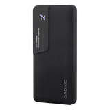 Power Bank Gadnic 20000 Mah Metal Usb Celular Display Type C